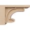 Ekena Millwork 5"W x 15"D x 10"H Classic Alma Rough Cedar Woodgrain TimberThane Corbel, Primed Tan CORUR05X15X10ALMRCPR - alternate 2